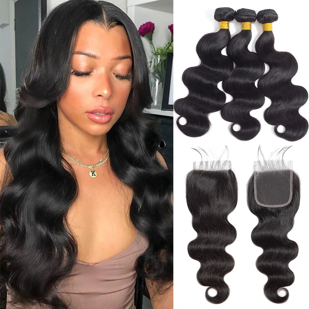 Colored Body Wave Bundles With Closure