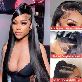 Brazilian Straight  Lace Front Wig