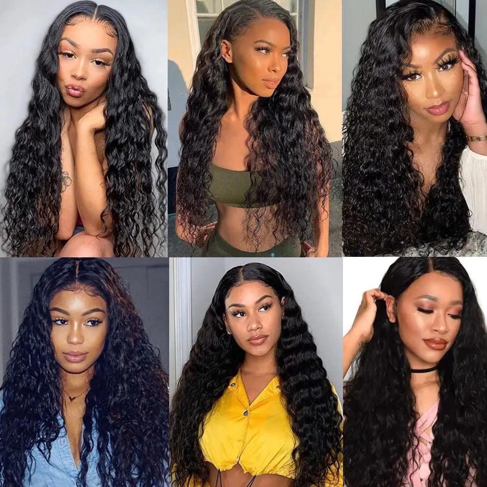 Water Wave Bundles With HD Lace Frontal