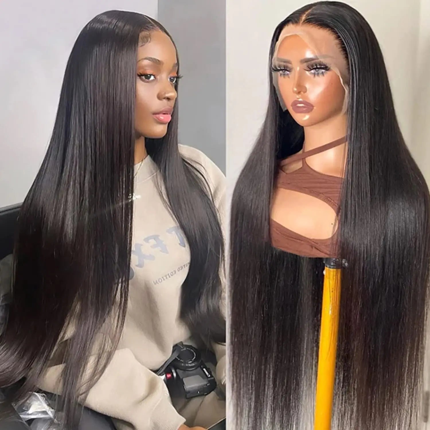 Brazilian Straight  Lace Front Wig